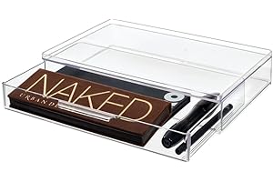 INTERDESIGN iDesign The Home Edit Series, Organizador de plástico reciclado con cajón etraíble