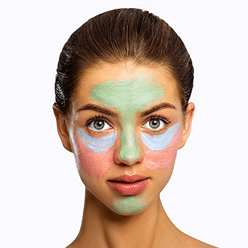 Belle Azul 360 Mask Collection – 3er Gesichtsmasken Set für die optimale Hautpflegebedürfnisse unterschiedlicher Gesichtspartien. Basierend auf Shea Butter mit Jojobaöl, Pink Clay, White Clay, Ginseng, Retinol und Teebaumöl. Gegen trockene Haut, Unreinheiten, und zur Faltenreduzierung ✔ Ohne Parabene und Phtalate ✔ Ohne Tierversuche ✔ vegan ✔ 3x30ml - 7