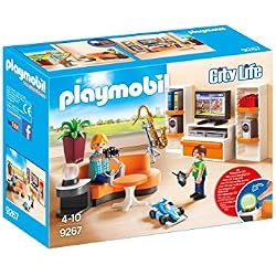 Playmobil- Salon équipé, 9267