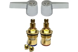 TML Compatible Chrome Tap Handle Reviver Kit for Bristan Echo, Echo Easyfit Kitchen Monobloc Tap