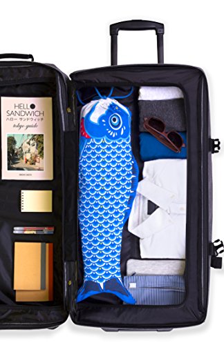 Doiy dykitlbbl- Koi-Nobori Reise Wäschesack blau - 5