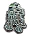 Produktbild Anstecker R2-D2 aus Star Wars, Metall / Emaille