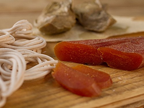 5 x 180 gr - Bottarga di muggine. Baffe di muggine lavorate a Cabras (Sardegna), secondo l'originale ricetta
