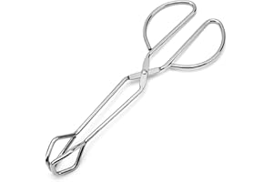 sylbx Pinces à Ciseaux Barbecue,Alimentaire Pinces À Ciseaux,Ciseaux Pince à Pain,Pas Facile à Plier ou à Casser, RéSistant à La Chaleur et Durable, Adapté au Barbecue, au Dessert, aux Aliments Frits