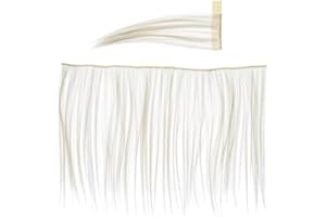 Panduro Hobby Horse Crinière et queue Accessoires pour cheval à bataille et chevaux hobbys, cheveux longs et beaux, DIY pour coudre, coiffer et coiffer, queue aux couleurs assorties – Beige