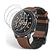 Produktbild MARR Panzerglas für Amazfit GTR Smart Watch 42mm, Amazfit GTR 42mm Schutzfolie, 9H Härte Panzerglasfolie Displayschutzfolie für Xiaomi Huami Amazfit GTR Smart Watch 42mm (3 Stück)