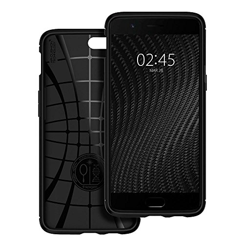 Spigen OnePlus 5 Case Rugged Armor Black - Fundas para tel  fonos m  viles
