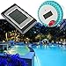 Produktbild 300 ft Professional kabellos Digital Schwimmbad Spa Schwimmendes Thermometer Transmitter mit Innentemperatur, Hintergrundbeleuchtung, Datum und Alarm-Funktion