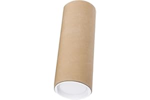 Harilla Packaging Tubes, Storage, Postal Tubes for Scroll Pictures, Blueprints, Paintings, Shipping, 30 cm