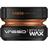 VASSO Hair Styling Matte Clay Wax | All Hair Types | Extra Grip and Extra Matte Appearance | CLAY Spike 150 ml
