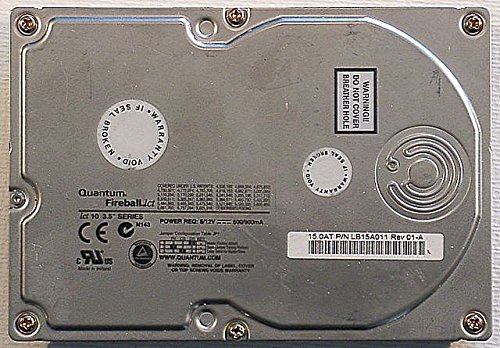 Preisvergleich Produktbild 4,3GB AT HDD Quantum Fireball lct IDE ID5920