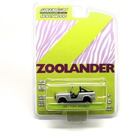 1967 FORD BRONCO from the movie ZOOLANDER Greenlight Collectibles 1:64 Scale * Hollywood Series 6 * Die Cast Vehicle by Greenlight Collectibles
