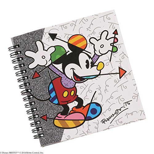 Enesco 4038476 Britto, Mickey Mouse Notizbuch