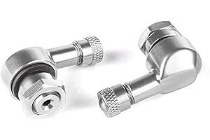 Puig 5591P Válvulas Diámetro Agujero Llanta 11 mm, Plata