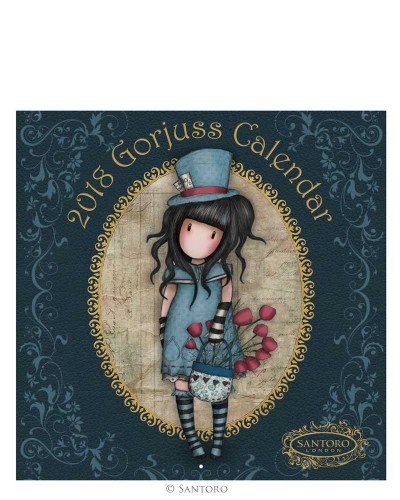 Gorjuss - Calendario da parete 2018 - il cappellaio libro