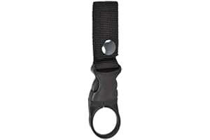 DONGKER MEROURII Boucle de Bouteille, Boucle Amovible de Bouteille en Nylon Porte-Bouteille d'eau Crochet Ceinture Clip Boucle de Sangle pour Sac à Dos Camping Randonnée Voyage