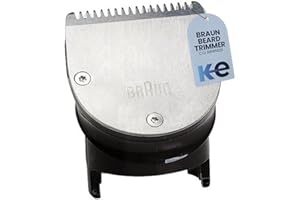 Anakel Home Wymienne ostrze metalowe 81695620 kompatybilne z trymerem Braun Trimmer Beard, Braun Multi Grooming | dla BT, BG i MGK, precyzyjne cięcie