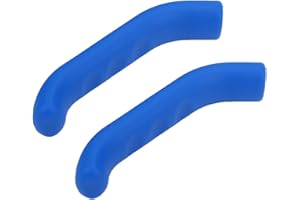 Keenso 2 Piezas Protectores para Manetas De Bici, Protector Antideslizante Impermeable para Maneta De Freno(Azul) Accesorios Patin electrico