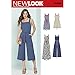Produktbild New Look Schnittmuster 6446 A Misses 'Jumpsuits und Kleider, Weiß