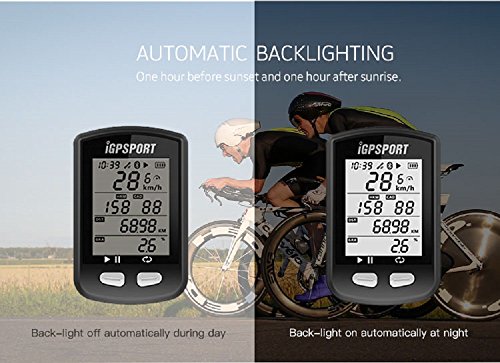 Ciclocomputadores GPS ANT+ Función iGPSPORT iGS10 Ordenador inalámbrico bicicleta Ciclismo Cuentakilometros bici