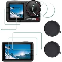 Supporto del collo compatibile con DJI OSMO Action 4/3, anello di alluminio solido Ciclismo Pesca in prima persona prospettiva vlog
