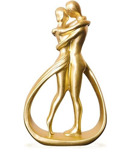 Grande Statue Dorée Femme Lisant, Sculpture Penseur Abstraite, Décoration Moderne Pour Salon, Chambre, Bureau, Étagère, Table | Leroy Merlin