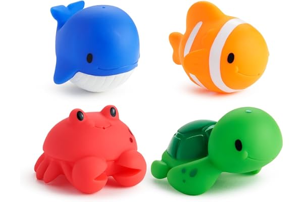 Munchkin Ocean Squirters Baby Bath Toy 4pk