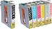 Produktbild Start - 7 Ersatz Patronen kompatibel zu T0801, T0802, T0803, T0804, T0805, T0806 zu Epson Stylus Photo P 50, PX 650, 660, 700 W, 710 W, 720 WD, 800 FW, 810 FW, 820 FWD, R 265, 285, 360, RX 560, 585, 595, 685