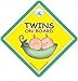 Twins On Board, Twins On Board Car Sign, Peapod, Twins On Board Sign, Car Sign, Green Pea Pod, Baby on Board, Baby on Board, Decal, Bumper Sticker, Twins Sign, Twins Car Sign, Baby Sign, Baby Car Sign, Maternity, Pregnancy