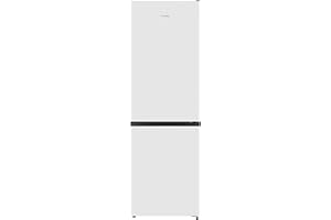 Hisense RB390N4AWE Frigorifero Combinato a libera installazione,Total No frost con ventilazione multiflow, Colore Bianco, Altezza 186 cm, capacità netta 302 L