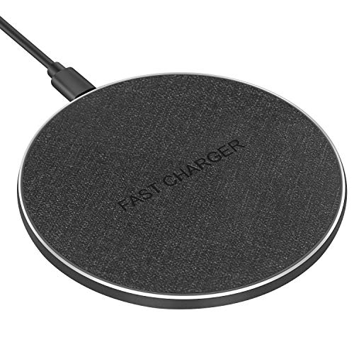 Fwn 10W Fast Wireless Charger Schnelles Qi Induktions Ladegerät, Ladestation für iPhone X /8/8 Plus, Samsung Galaxy S9 /S8 /S8 Plus /S7 /S6 Edge/Note 8 /Note 5 und Alle Qi-fähige Geräte