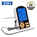 Produktbild PATHONOR Wasserdichte Dual Sonde Grillthermometer Futterthermometer BBQ Bratenthermometer Instant Quick Read Küche Digitale Elektrische Kochen Lebensmittel Süßigkeiten Thermometer für BBQ Ofen