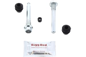 Bigg Red - Rear Brake caliper Slider Pin Kit - Compatible with 6 GG, GY, GH 2001-2012, Shogun Pajero V64-V88 2006-2014