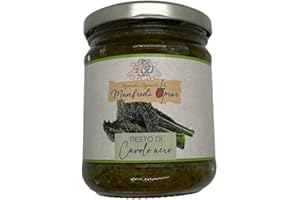 AZIENDA AGRICOLA DI MANFREDI OMAR Pesto di Cavolo Nero 190g - Autentico Sapore Italiano, 100% Naturale, Ideale per Pasta, Crostini e Ricette Gourmet (vaso singolo)
