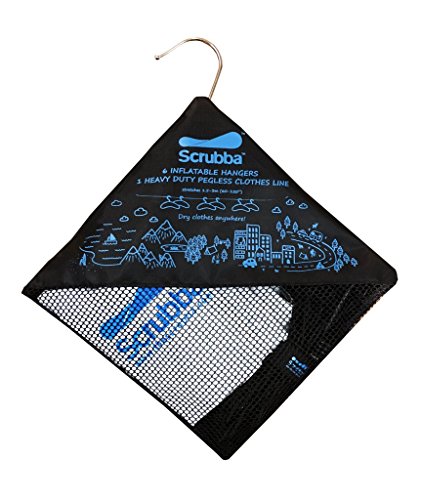 Scrubba essiccazione Combo - Portable, Compact clothes drying kit per viaggi, campeggio, escursionismo