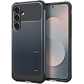 Spigen Galaxy S25 FE ile Uyumlu Magnet Kılıf Slim Armor Mag Fit Stand &ouml;zellikli &Ccedil;ift Katmanlı Zırh Koruma Lacivert Kapak - AC
