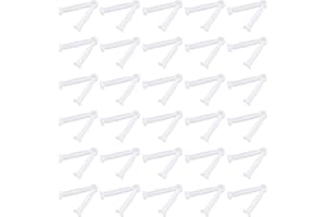 LQIOACU welpen nabelschnurklemmen Nabelschnurklemme Kunststoff Schwein Nabelschnurklemme,30 Stück, sicher und zuverlässig, für Ferkel, Lämmer, Kätzchen, geeignet für Weiden