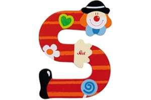 Trudi Sevi - 181755 - Lettre Déco Bois - Lettre Clown S