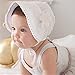 Sweet Princess Style Lace Floral Baby Girls Beanie Cap Sunhats Adjustable Infant Toddler Children Visor Summer Cap Hats (white)