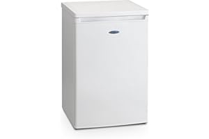 ICE KING ICEKING RHZ552EW Freestanding Undercounter Freezer, 91L Capacity, White, 4 Star Freezing, Adjustable Thermostat, Energy Efficient, Quiet Operation – Ideal for Kitchen or Utility Room