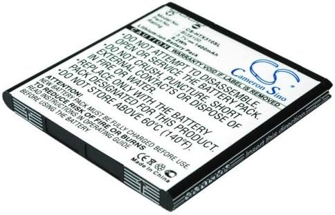 CS Battery 1400 mAh 5.2 wh 3.7 V Suitable for HTC Titan, X310E, Sensation XL, X315E, Eternity, Bunyip, Titan II, Bass, Runnymede, X315, X315b, PI39110