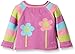Kite Baby-Girls Stripy Flower Floral Button Front Long Sleeve Cardigan, Multicoloured, 3-6 Months