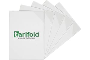 DJOIS Pochette transparente magnétique Tarifold A4 incolore - Sachet de 5