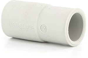 DL-pro Universal Ablaufschlauch Endstück Adapter Ø 21mm auf 19mm für Waschmaschine Geschirrspüler Spülmaschine