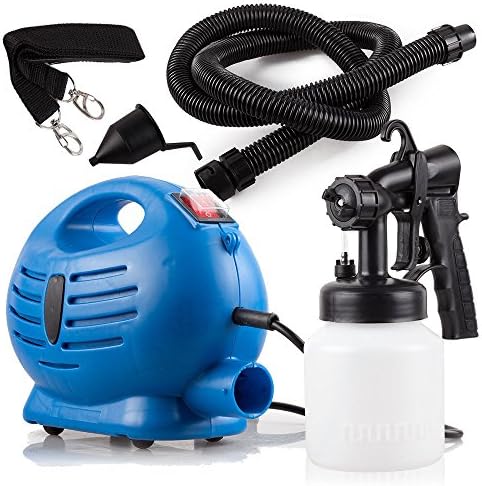 PlatiniumTech DIY Electric Power Paint Sprayer Gun System Indoors &amp; Outdoors Tool