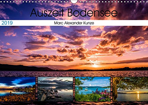 Auszeit Bodensee (Wandkalender 2019 DIN A3 quer): Lassen Sie sich verzaubern mit besonderen Augenblicken der Bodenseeregion (Monatskalender, 14 Seiten ) (CALVENDO Orte)