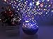 New Generation Sun And Star lighting Lamp 4 LED beads 360 Degree Romantic Lamp Relaxing Mood Light Projector Baby Nursery Bedroom Children Room and Christmas Gift (Blue)