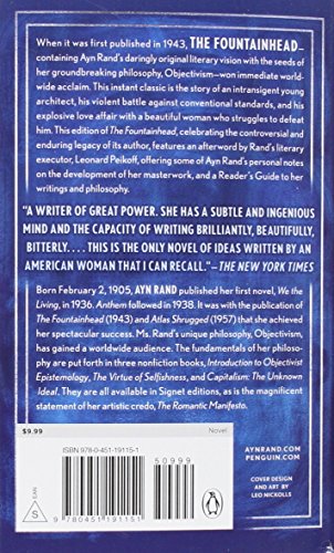 Livres Couvertures de The Fountainhead : Modèle aléatoire