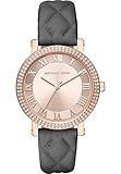 Michael Kors Damenuhr Leder/Sonstige Analog Quarzwerk Lederband MK2619