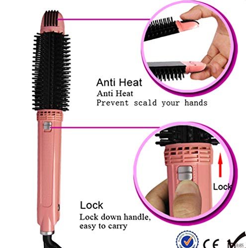 2-In-1 Styler Hair Curling Iron Brush Dual Voltage Hair Curler Hair Straightener - Anti-Scald Professional Hair Curling Tool And Hair Straightener For Hair reviews 2-In-1 Styler Hair Curling Iron Brush Dual Voltage Hair Curler Hair Straightener - Anti-Scald Professional Hair Curling Tool And Hair Straightener For Hair